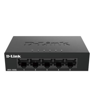 D-Link DGS-105GL E switch No administrado Gigabit Ethernet (10 100 1000) Negro