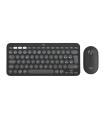 Logitech Pebble 2 Combo teclado Ratón incluido Universal RF Wireless + Bluetooth QWERTY Español Grafito