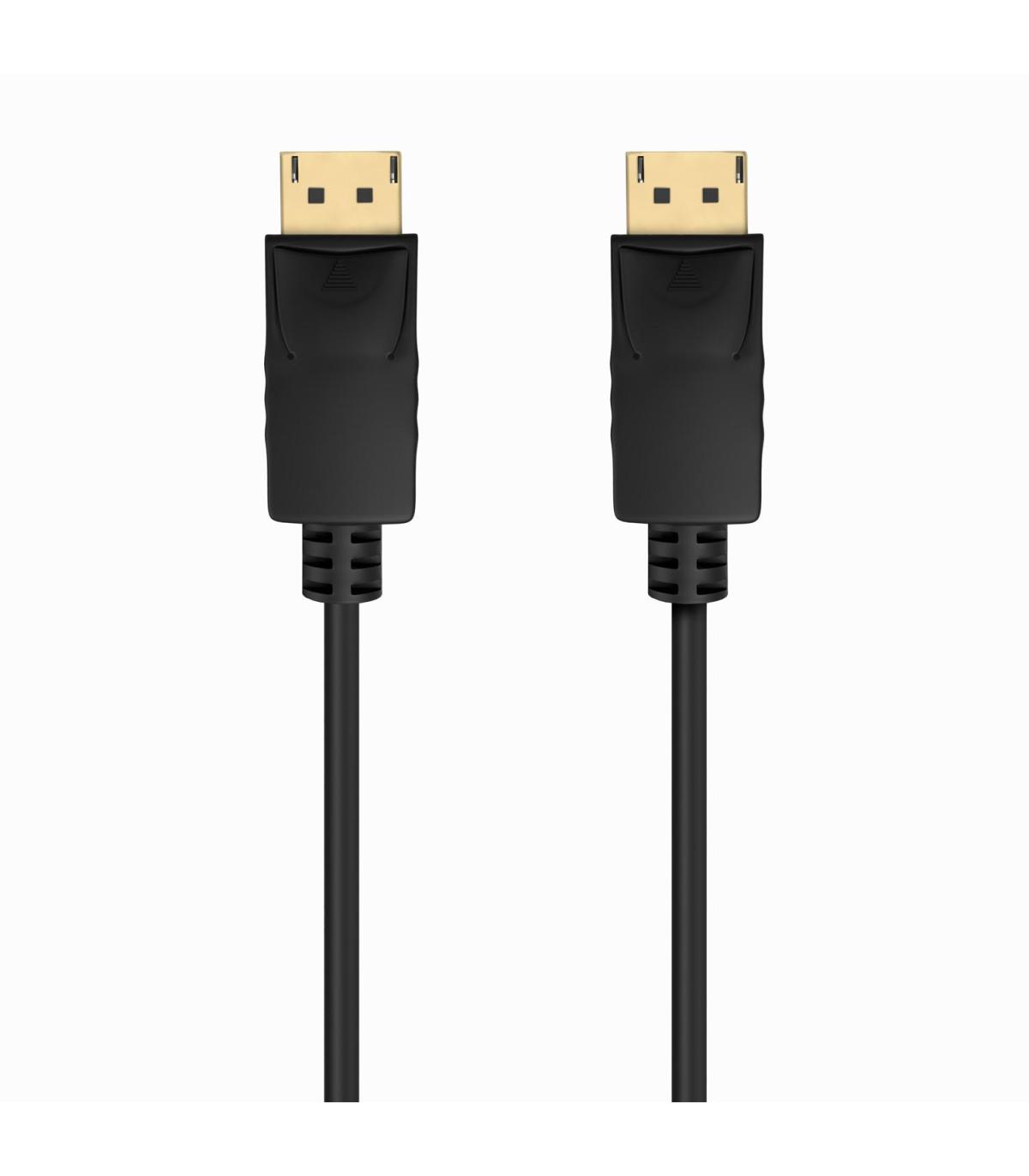 AISENS Cable DISPLAYPORT V1.2 CCS 4K@60Hz, DP M-DP M, Negro, 5.0m