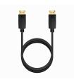 AISENS Cable DISPLAYPORT V1.2 CCS 4K@60Hz, DP M-DP M, Negro, 5.0m