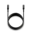 Cable USB 2.0 Tipo-C NGS KNOT  USB Tipo-C Macho - USB Tipo-C Macho  Hasta 65W  480Mbps  3m  Negro
