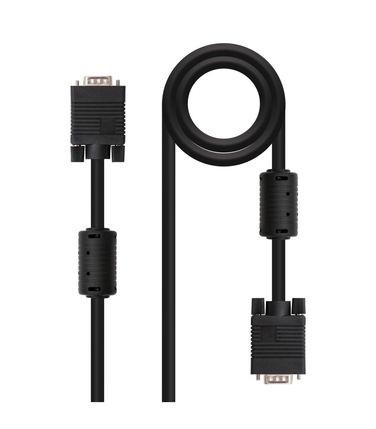 Nanocable CABLE SVGA CON FERRITA HDB15 M-HDB15 M 3.0 M