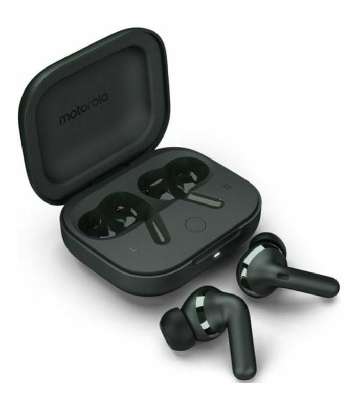 Motorola Moto Buds+ Auriculares Inalámbrico Dentro de oído Llamadas Música Deporte Uso diario Bluetooth Gris