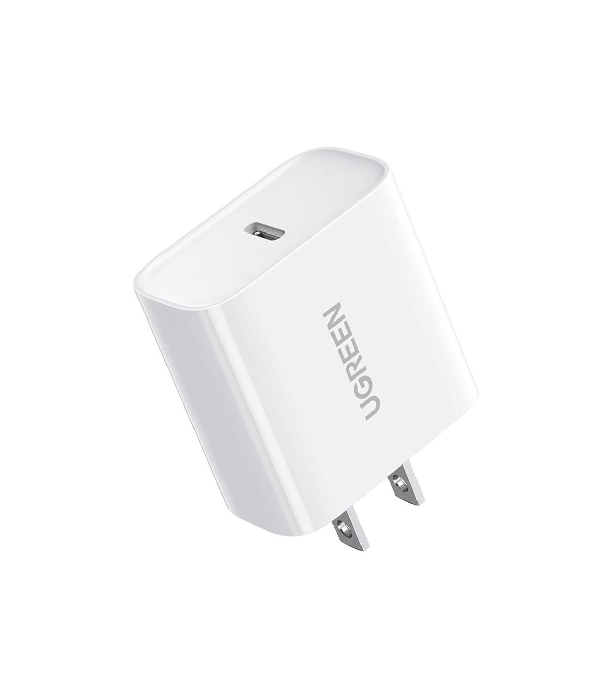 Ugreen 60450 cargador de dispositivo móvil Universal Blanco Corriente alterna Carga rápida Interior