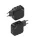 AISENS Cargador GaN 100W, 3xUSB-C PD3.0 QC4.0, 1xUSB-A QC3.0, Negro