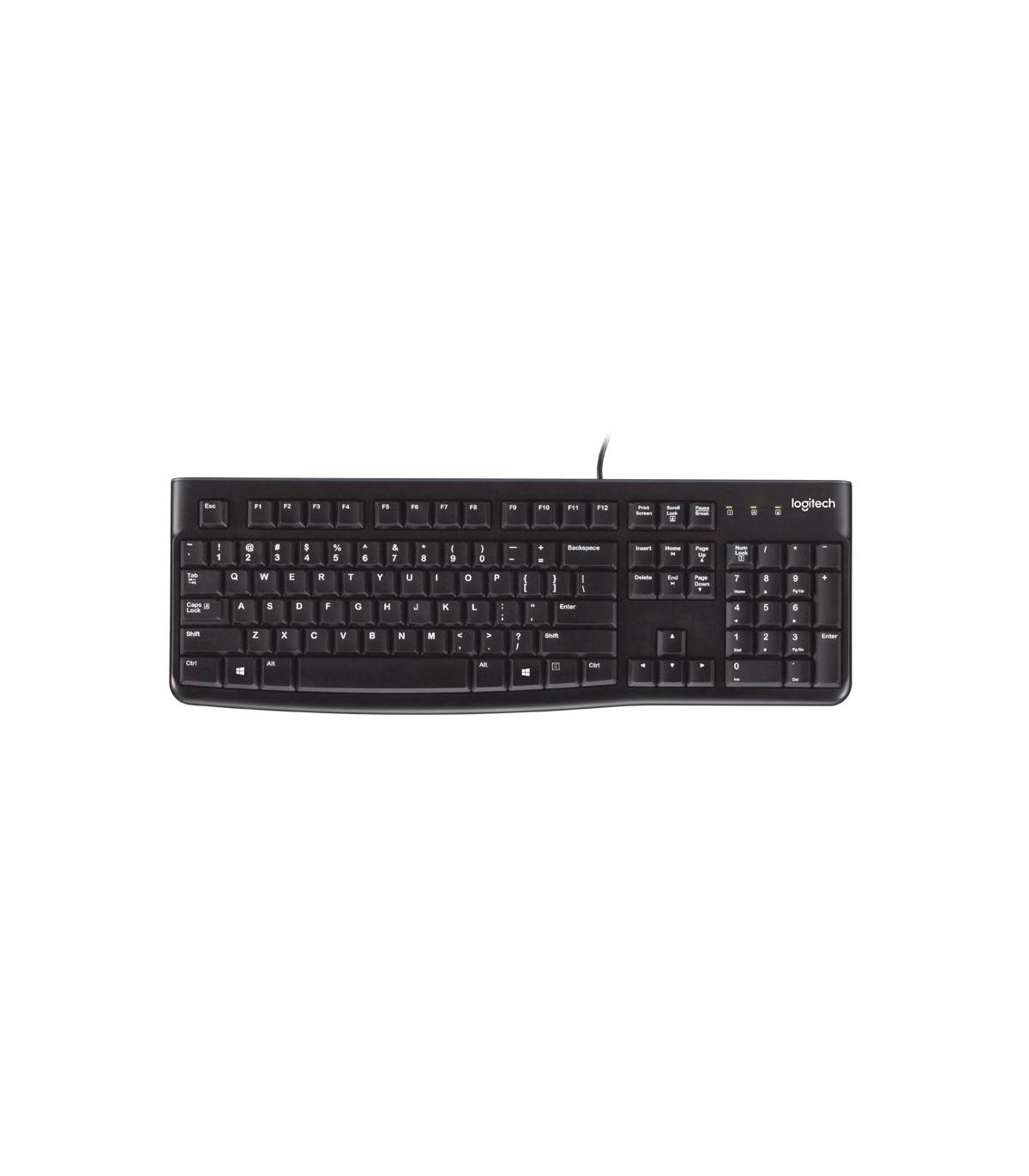 Logitech Keyboard K120 for Business teclado Universal USB QWERTY Español Negro