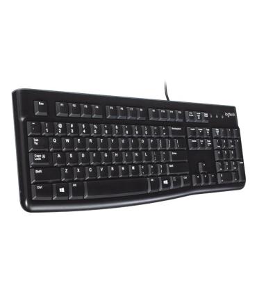 Logitech Keyboard K120 for Business teclado Universal USB QWERTY Español Negro