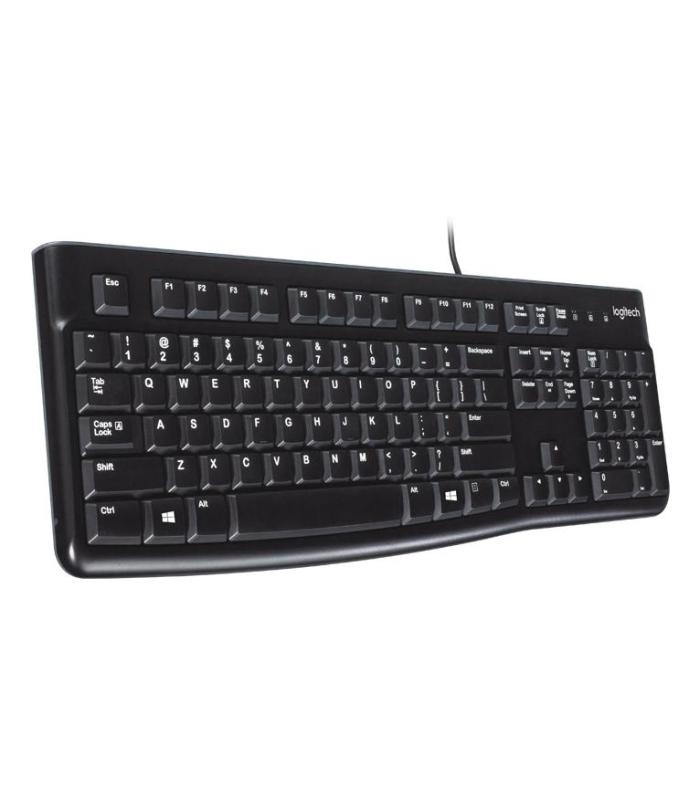 Logitech Keyboard K120 for Business teclado Universal USB QWERTY Español Negro