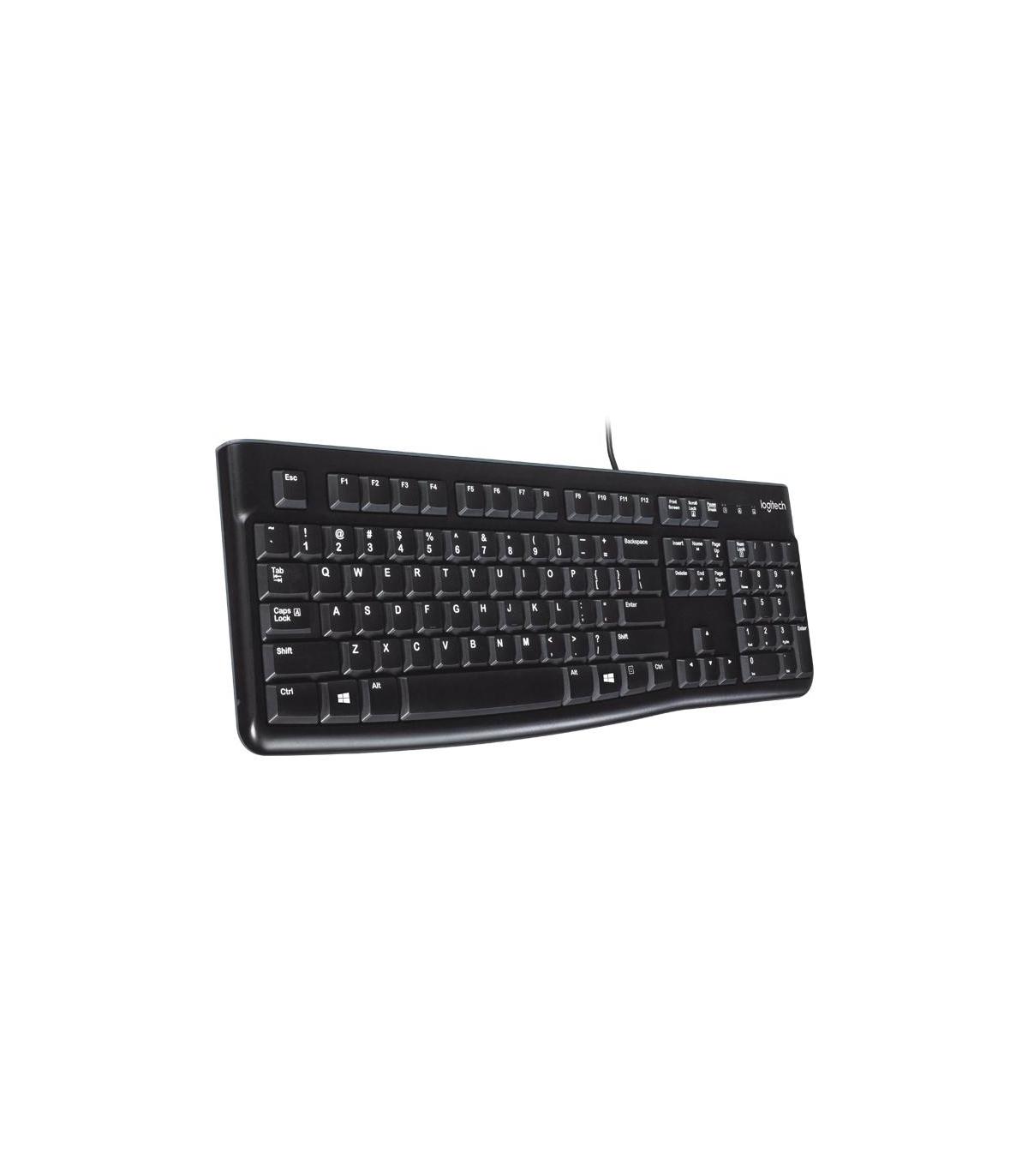 Logitech Keyboard K120 for Business teclado Universal USB QWERTY Español Negro