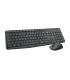 Logitech MK235 teclado Ratón incluido Hogar USB QWERTY Español Gris