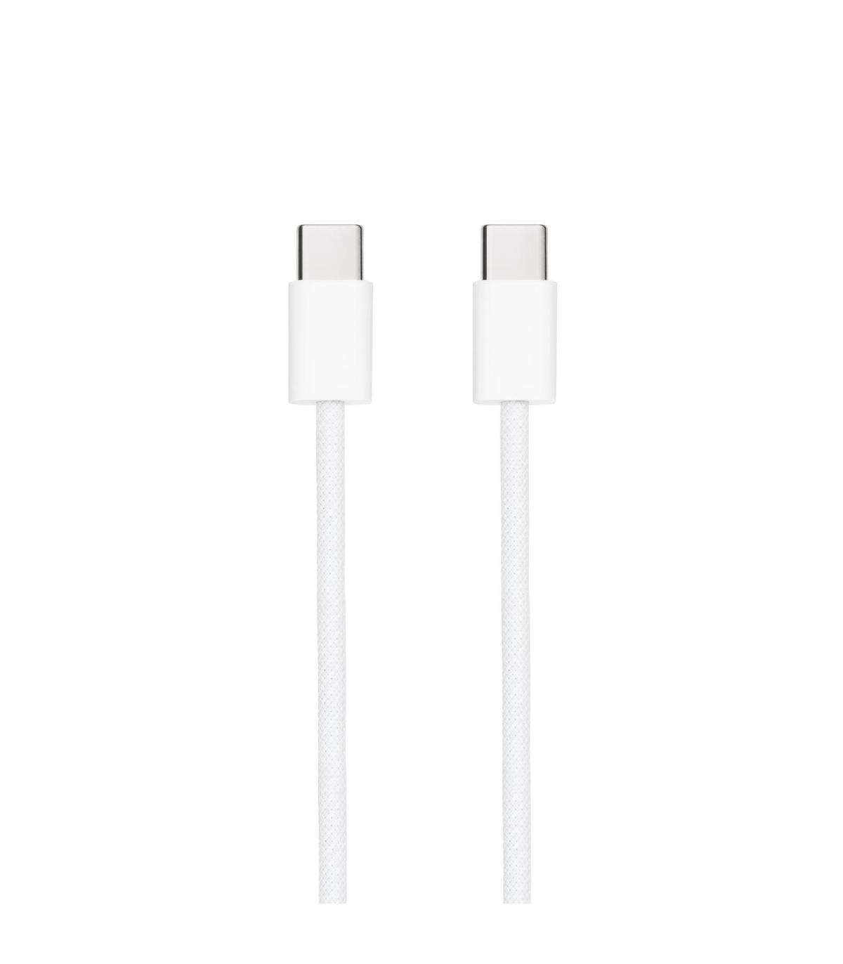 Nanocable Cable USB-C 2.0 60W 3A, USB-C M-USB-C M, Blanco, 1 m