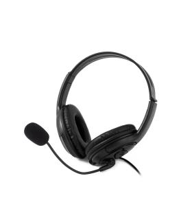 CoolBox Coolchat U1 Auriculares Alámbrico Diadema Llamadas Música Negro