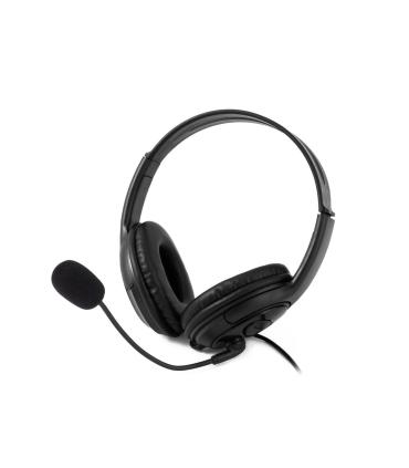 CoolBox Coolchat U1 Auriculares Alámbrico Diadema Llamadas Música Negro