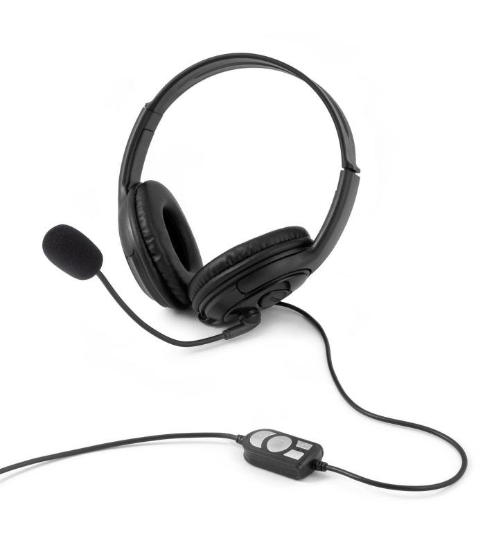 CoolBox Coolchat U1 Auriculares Alámbrico Diadema Llamadas Música Negro