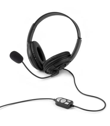 CoolBox Coolchat U1 Auriculares Alámbrico Diadema Llamadas Música Negro
