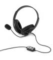 CoolBox Coolchat U1 Auriculares Alámbrico Diadema Llamadas Música Negro