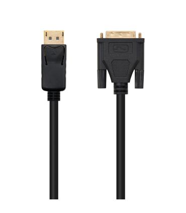 Nanocable Cable conversor DISPLAYPORT a DVI, DP M - DVI M, Negro, 2.0 M