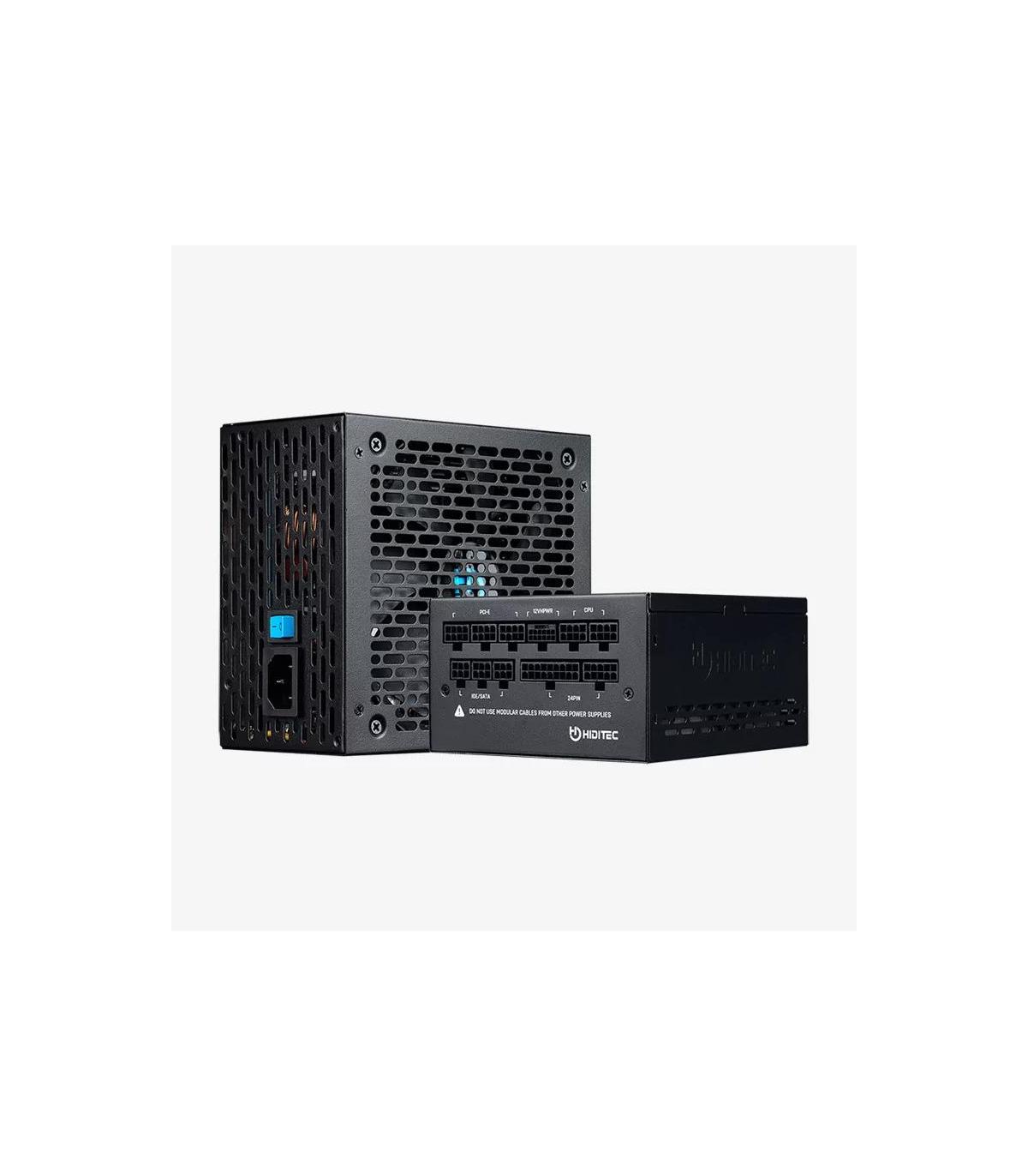 Hiditec GDX1050 v2 unidad de fuente de alimentación 1050 W 20+4 pin ATX ATX Negro