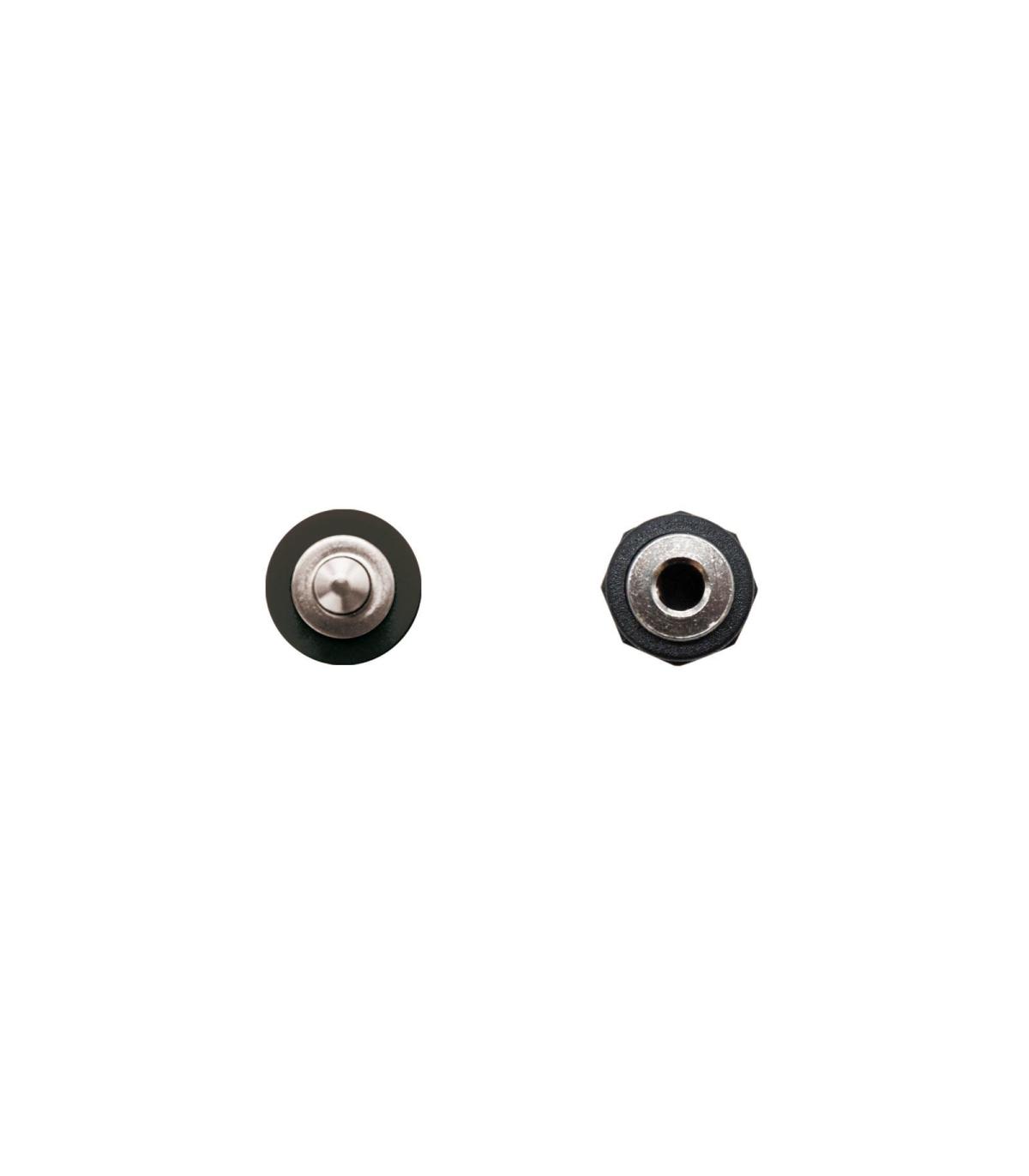 Nanocable 10.24.0201 cable de audio 1,5 m 3,5mm Negro