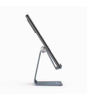 AISENS Soporte De Sobremesa Tamaño M Ajustable (1 Pivote) Para Movil   Tablet, Gris