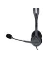 Logitech H111 Auriculares Alámbrico Diadema Oficina Centro de llamadas Gris