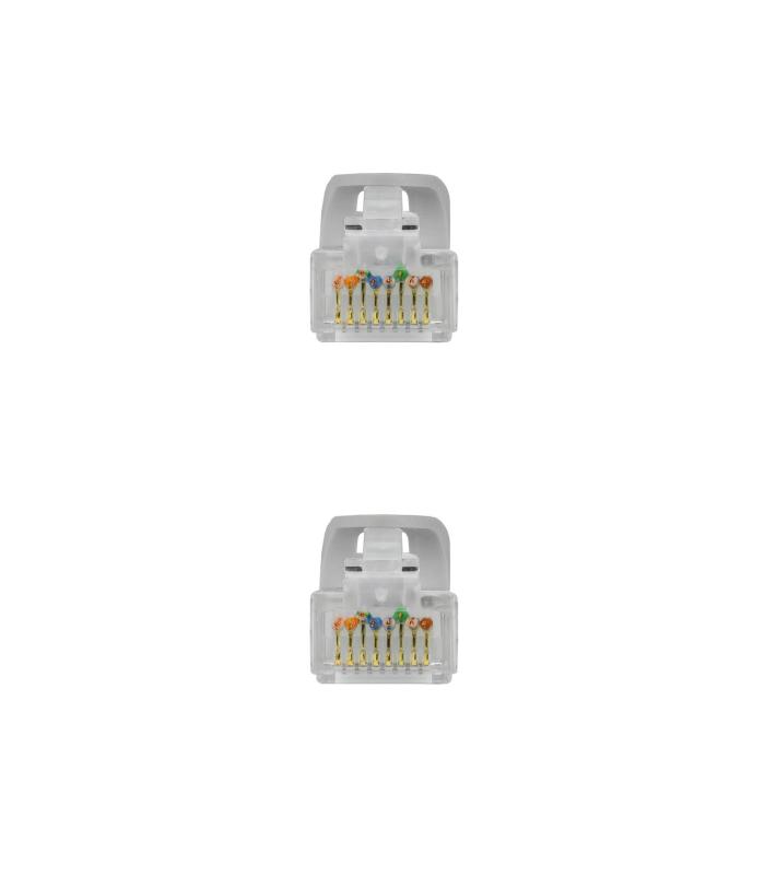 Nanocable Cable de red latiguillo RJ45 LSZH Cat.6A UTP AWG24, Gris, 10 m