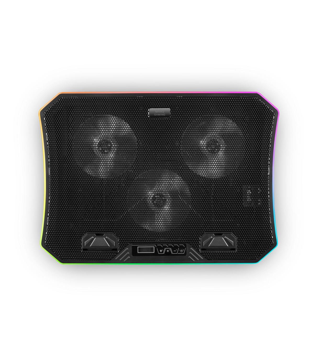 MARS GAMING Base Refrig. Portatil 19" +sopor Movil