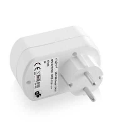 Ewent EW1211 cargador de dispositivo móvil Smartphone, Tableta Blanco Corriente alterna Interior