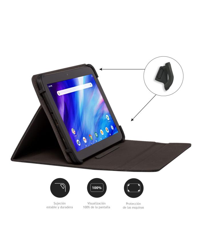 NILOX Funda Universal Tablet 9.7 A 10.5" Negro