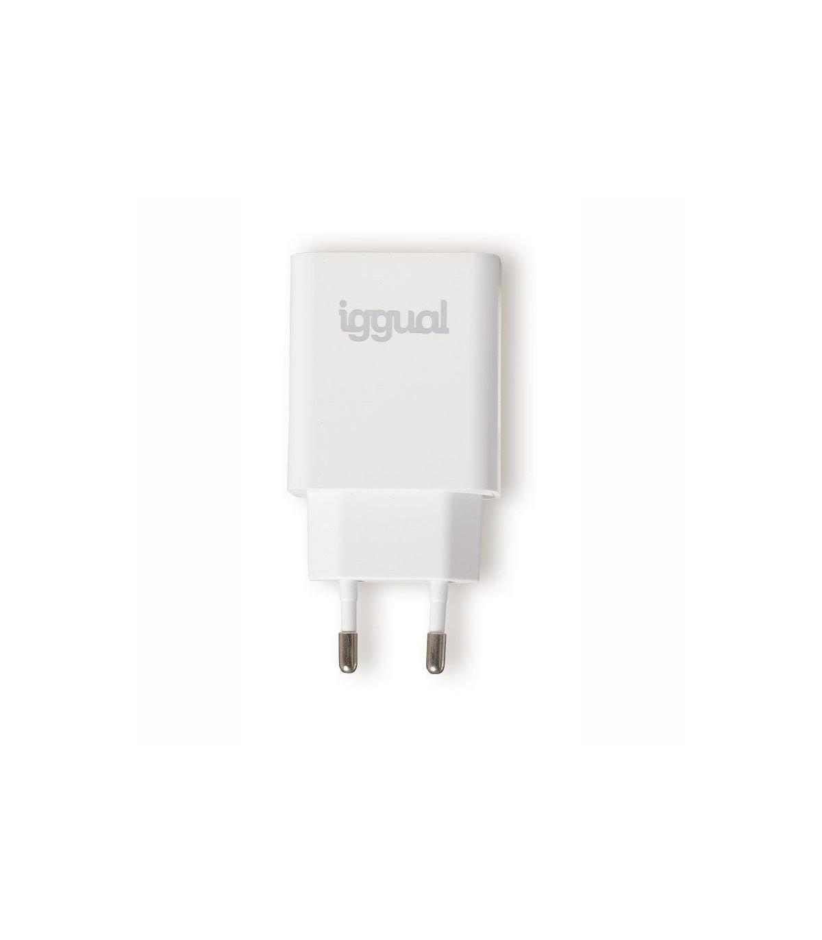 iggual Cargador rápido de pared USB PD tipo C 20W