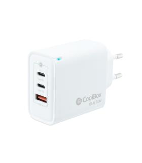 CoolBox Cargador USB 65W con tecnología GaN
