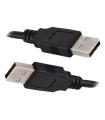 iggual IGG318720 cable USB USB 2.0 2 m USB A Negro