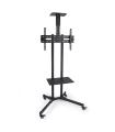 TooQ FS1470M-B soporte para pantalla de señalización 177,8 cm (70") Negro
