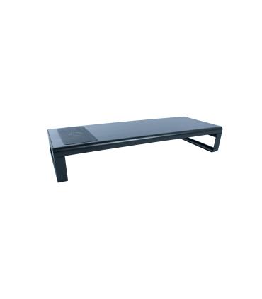 iggual IGG316900 soporte para monitor Escritorio Negro, Gris