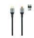 Nanocable Cable HDMI 2.1 Certificado ULTRA HIGH SPEED A M-A M, Negro, 1 m