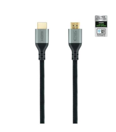 Nanocable Cable HDMI 2.1 Certificado ULTRA HIGH SPEED A M-A M, Negro, 1 m