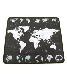 iggual Alfombrilla mapamundi ratón 30x25 cm