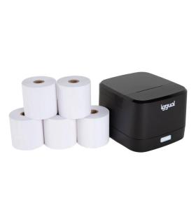 Iggual Kit Impresora Trmica TP EASY 58 + 5 Rollos