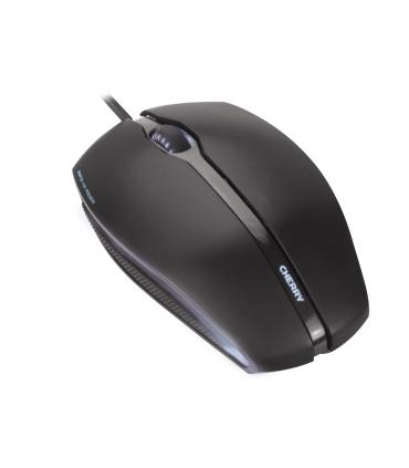 CHERRY Gentix Illuminated ratón Oficina Ambidextro USB tipo A Óptico 1000 DPI
