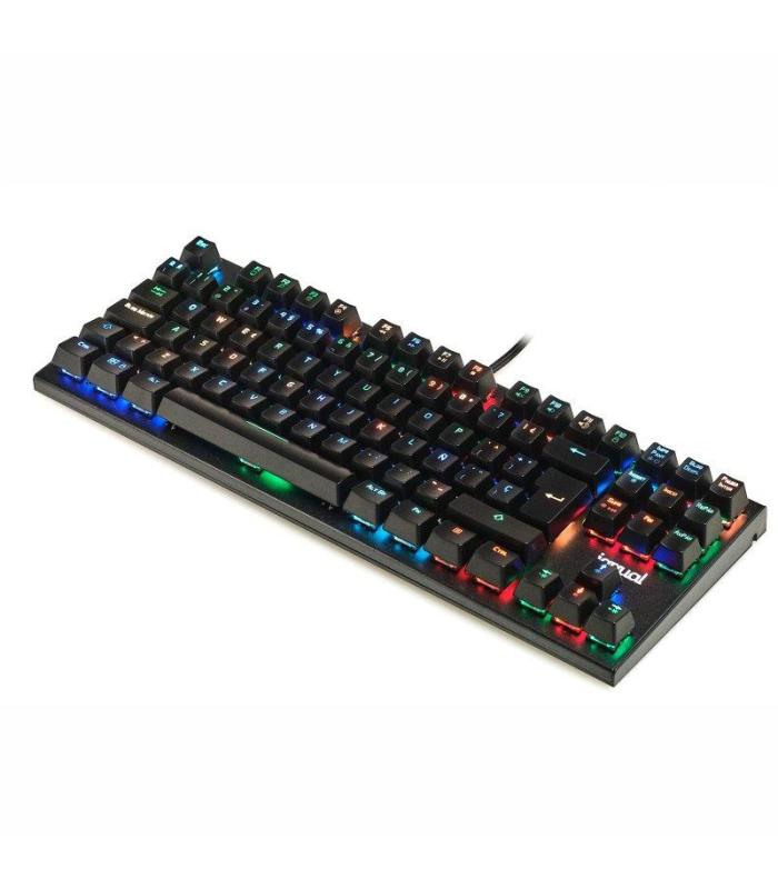 iggual Teclado gaming TKL mecánico ONYX RGB negro