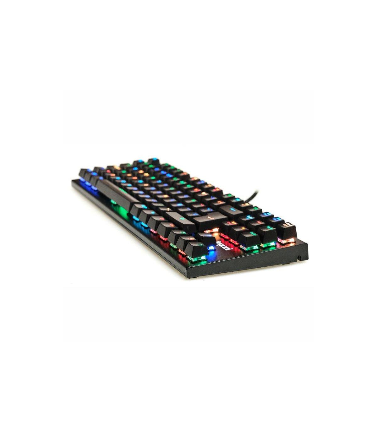 iggual Teclado gaming TKL mecánico ONYX RGB negro