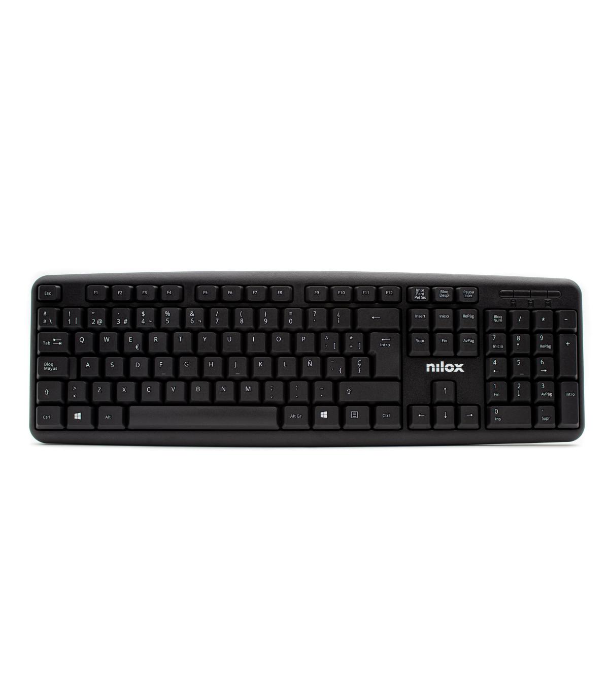 Nilox Teclado Compacto NXKBE000002 Usb Negro
