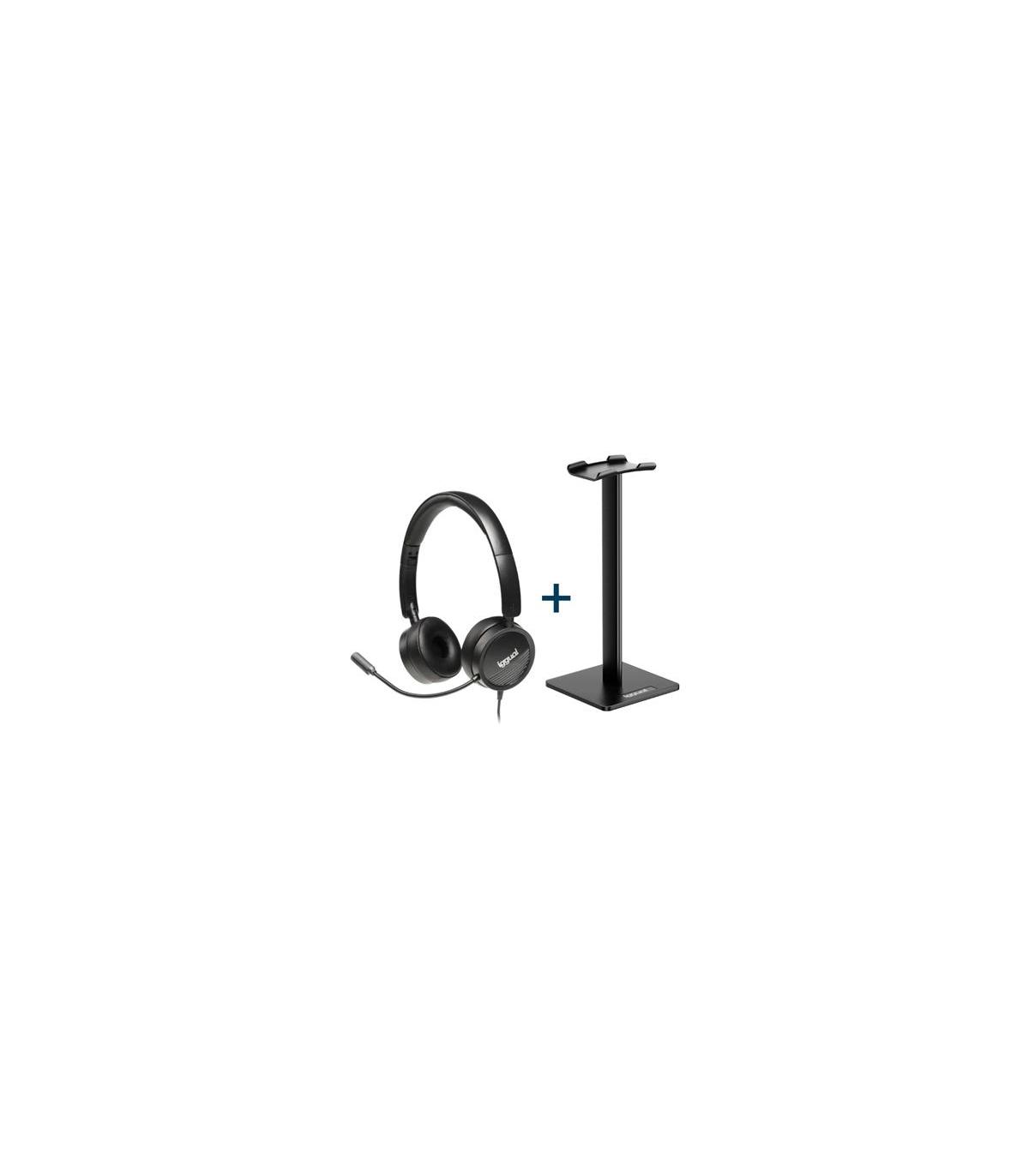 iggual Kit auriculares Dual Tech + soporte SA22
