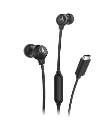 Motorola EARBUDS3CS auricular y casco Auriculares Alámbrico Dentro de oído Llamadas Música USB Tipo C Negro
