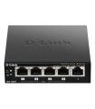 D-Link DGS-1005P/E switch No administrado Gigabit Ethernet (10/100/1000) Energía sobre Ethernet (PoE) Negro