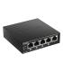 D-Link DGS-1005P E switch No administrado Gigabit Ethernet (10 100 1000) Energía sobre Ethernet (PoE) Negro