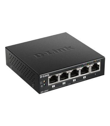 D-Link DGS-1005P E switch No administrado Gigabit Ethernet (10 100 1000) Energía sobre Ethernet (PoE) Negro