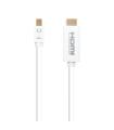 Nanocable Cable conversor Mini DP a HDMI, Mini DP M - HDMI M, Blanco, 2.0 M