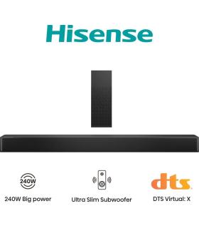 Hisense HS2100 altavoz soundbar Negro 2.1 canales 240 W