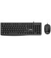 Nilox Teclado Y Raton Usb NXKME0012 Negro